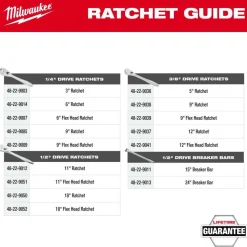 Milwaukee Tools Milwaukee 1/4 in. Drive 9/32 in. SAE 6-Point Socket 45-34-9004