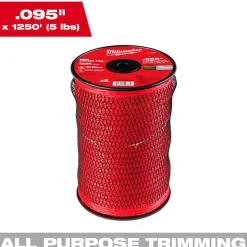 Milwaukee Tools Milwaukee .095" x 1250' (5 lbs.) Twisted Trimmer Line 49-16-2813
