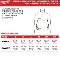 Milwaukee Tools M12 Red Heated Hoodie Only 306R-20
