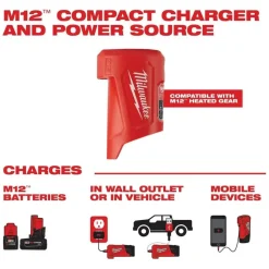 Milwaukee Tools M12 Red Heated Hoodie Only 306R-20