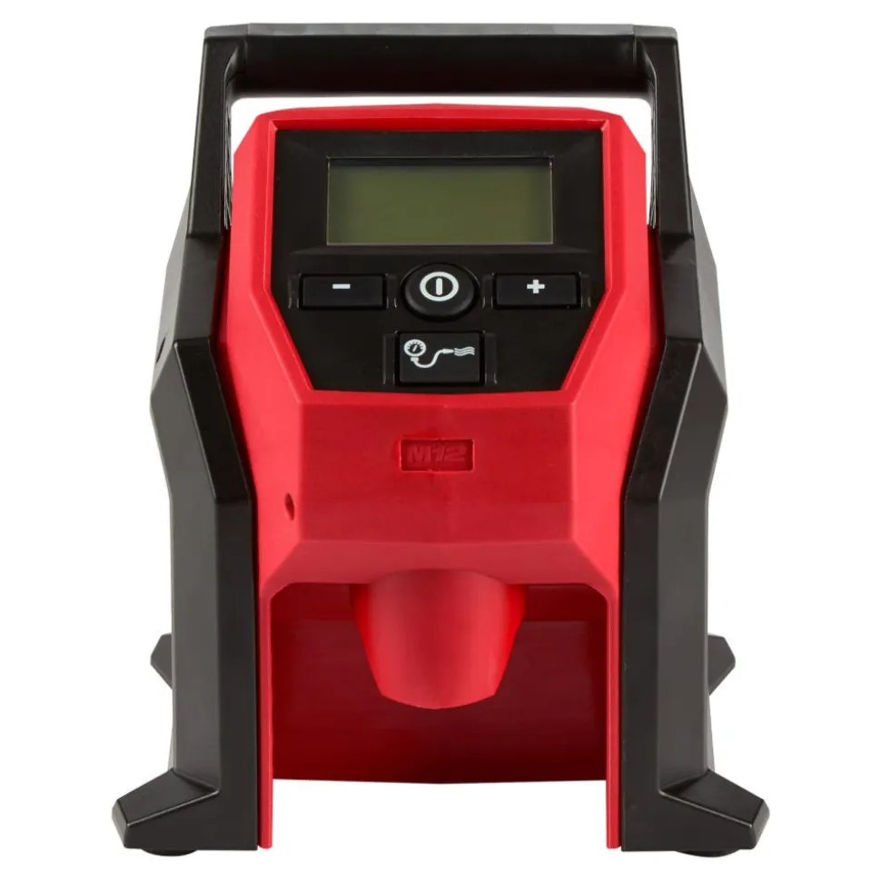 Milwaukee Tools M12 REDLITHIUM XC Battery - 2 Pack and M12 Compact Tire Inflator (Bare Tool) KIT-48-11-2412-2475-20