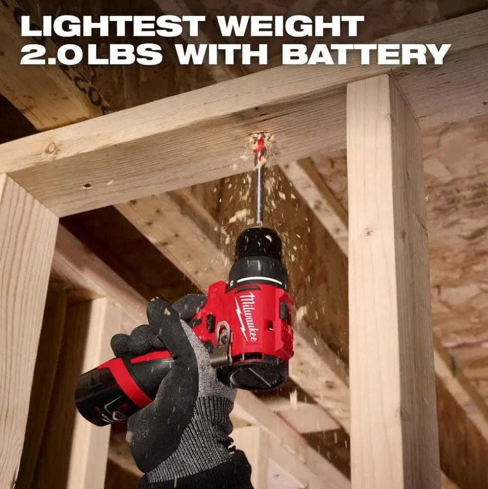 Milwaukee Tools M12 Subcompact Brushless 3/8" Drill/Driver 3401-20