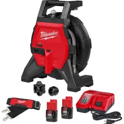 Milwaukee Tools M12 65’ Ultra Flex Compact Inspection Camera Kit 3318-22A