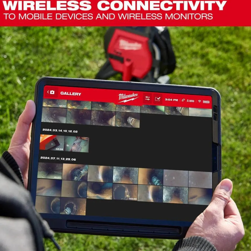 Milwaukee Tools M12 65’ Ultra Flex Compact Inspection Camera Kit 3318-22A