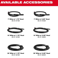 Milwaukee Tools MX FUEL Backpack High Cycle Concrete Vibrator Kit w/ 7' Whip / 1.75