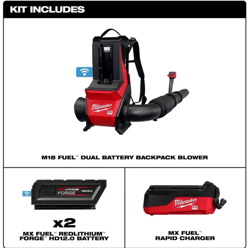Milwaukee Tools MX FUEL™ Backpack Blower Kit MXF600-2HD