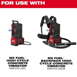 Milwaukee Tools MX FUEL High Cycle Concrete Vibrator 16' Whip w/ 2.25