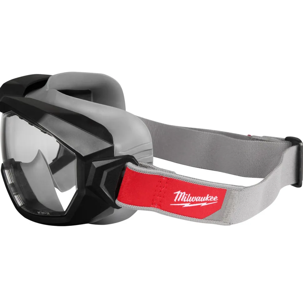 Milwaukee Tools Non-Vented Goggles - Clear Dual Coat Lens 48-73-2065