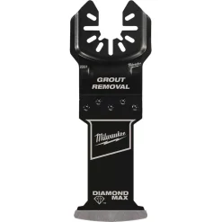 Milwaukee Tools OPEN-LOK DIAMOND MAX Diamond Grit Grout Removal Multi-Tool Plunge Blade 49-25-2251
