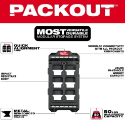 Milwaukee Tools PACKOUT Compact Wall Plate 48-22-8496