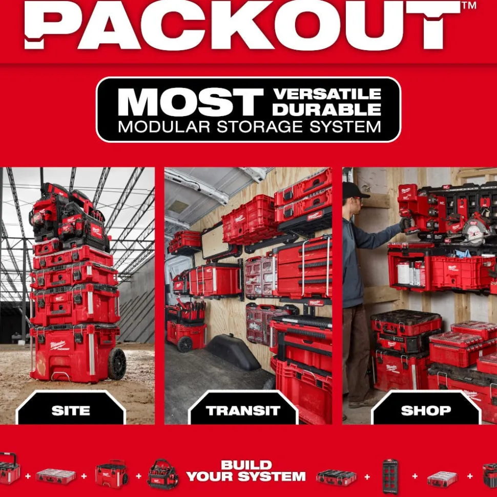 Milwaukee Tools PACKOUT 48oz Bottle with Chug Lid 48-22-8373R