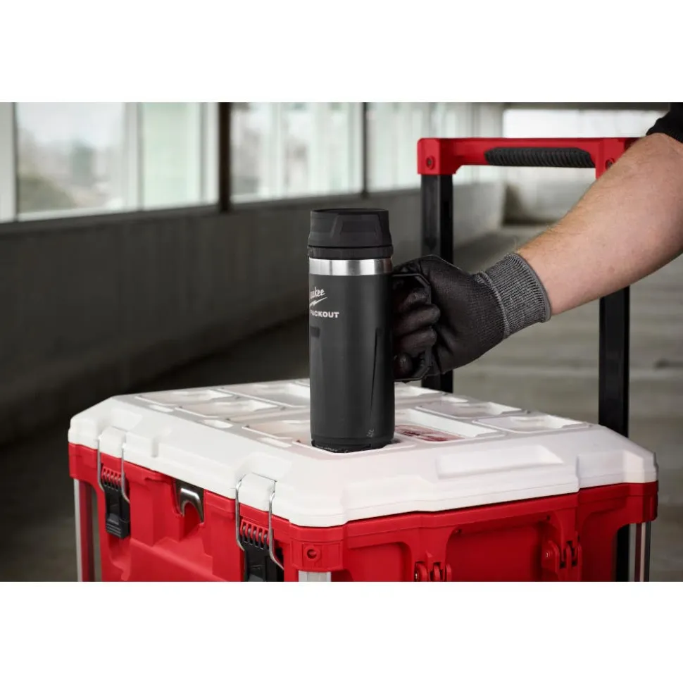 Milwaukee Tools PACKOUT 18oz Insulated Mug with Sip Lid 48-22-8394B