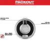 Milwaukee Tools PACKOUT 20oz Tumbler Lid 48-22-8392L