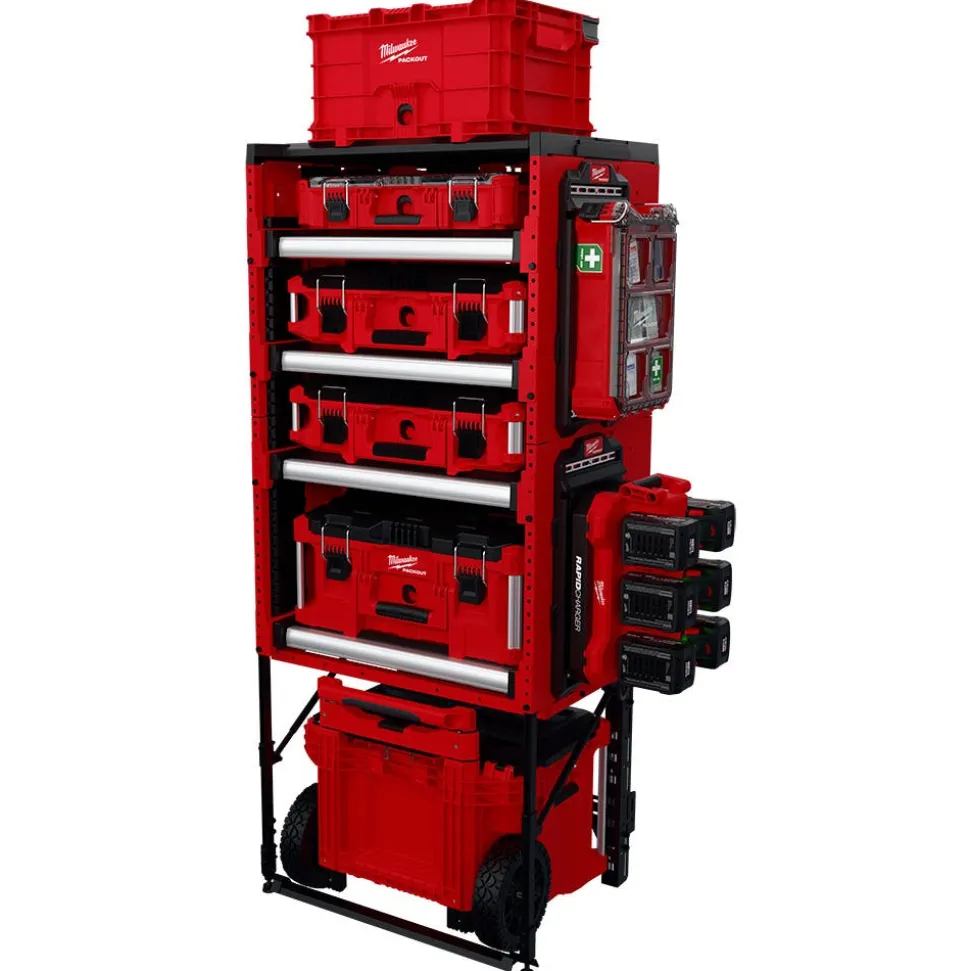 Milwaukee Tools PACKOUT™ Rack Kit (Stationary or Vehicle Mount) 48-21-8070