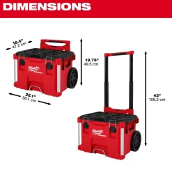 Milwaukee Tools PACKOUT Rolling Tool Box 48-22-8427