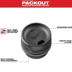 Milwaukee Tools PACKOUT Sip Lid for Insulated Bottles 48-22-8389