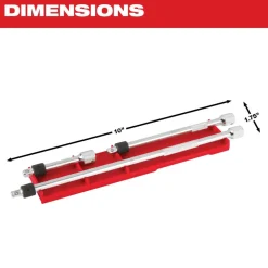 Milwaukee Tools 3pc 1/4” Drive Locking Extension Set 48-22-9360