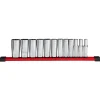 Milwaukee Tools 12pc 3/8” Drive 12-Point Deep Well SAE Socket Set 48-22-9421