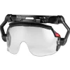 Milwaukee Tools 10pk Gasketed Clear Eye Visor Replacement Lenses (Milwaukee BOLT Safety Helmet & BOLT Hard Hat Mount) 48-73-1454