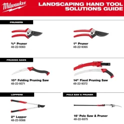 Milwaukee Tools 16' Pole Saw & Pruner 48-22-9375