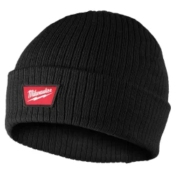 Milwaukee Tools Rib-Knit Cuffed Beanie - Black M750B