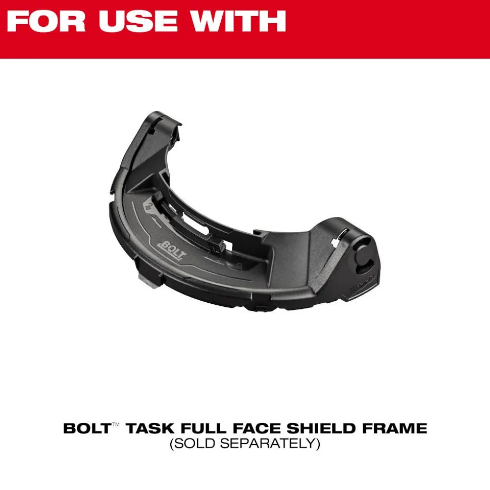 Milwaukee Tools Shade W5 Uncoated Full Face Shield Replacement Lens (Task Full Face Shield Frame) 48-73-1463