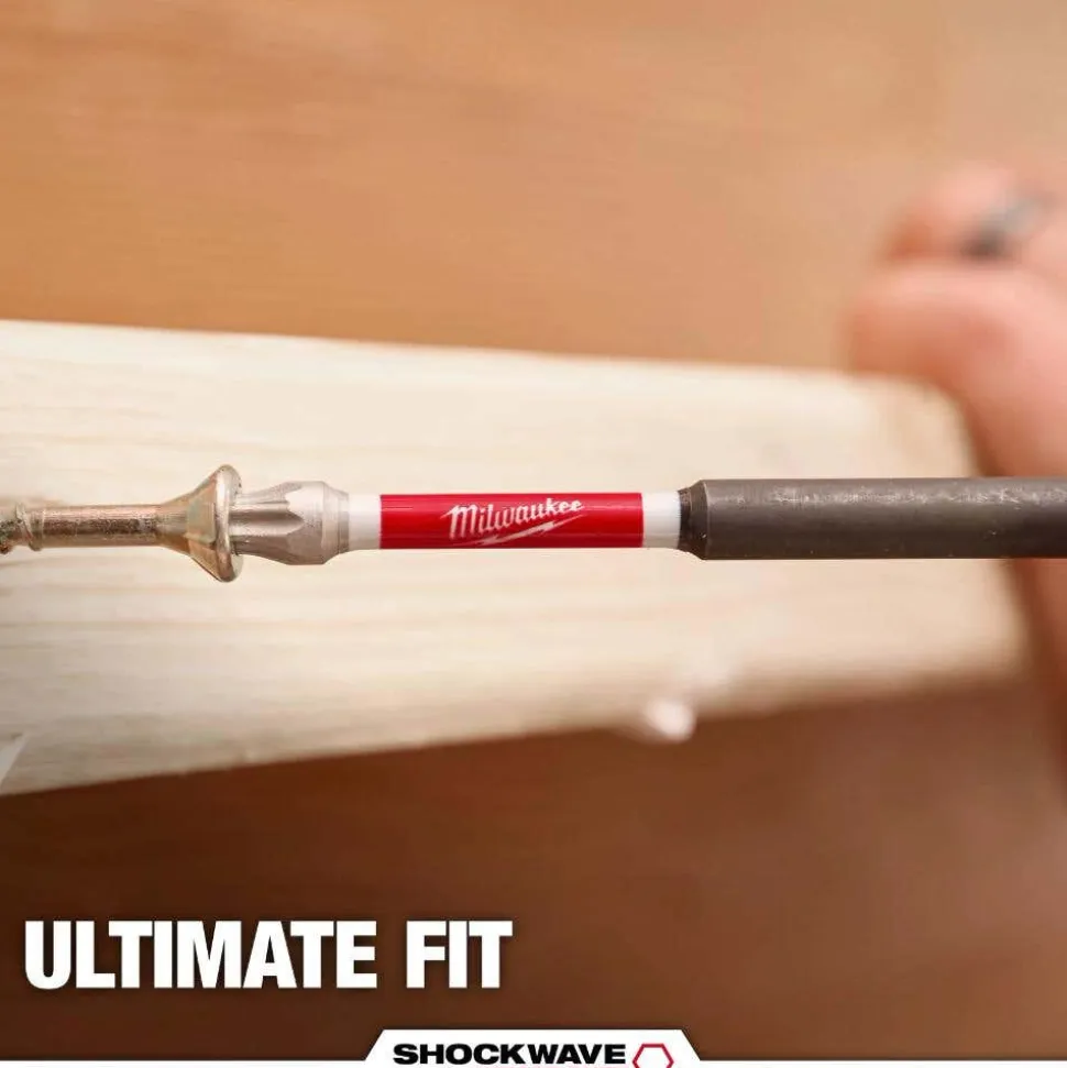 Milwaukee Tools SHOCKWAVE™ Impact Duty 1" T45 Insert Bits 2Pk 48-32-4991