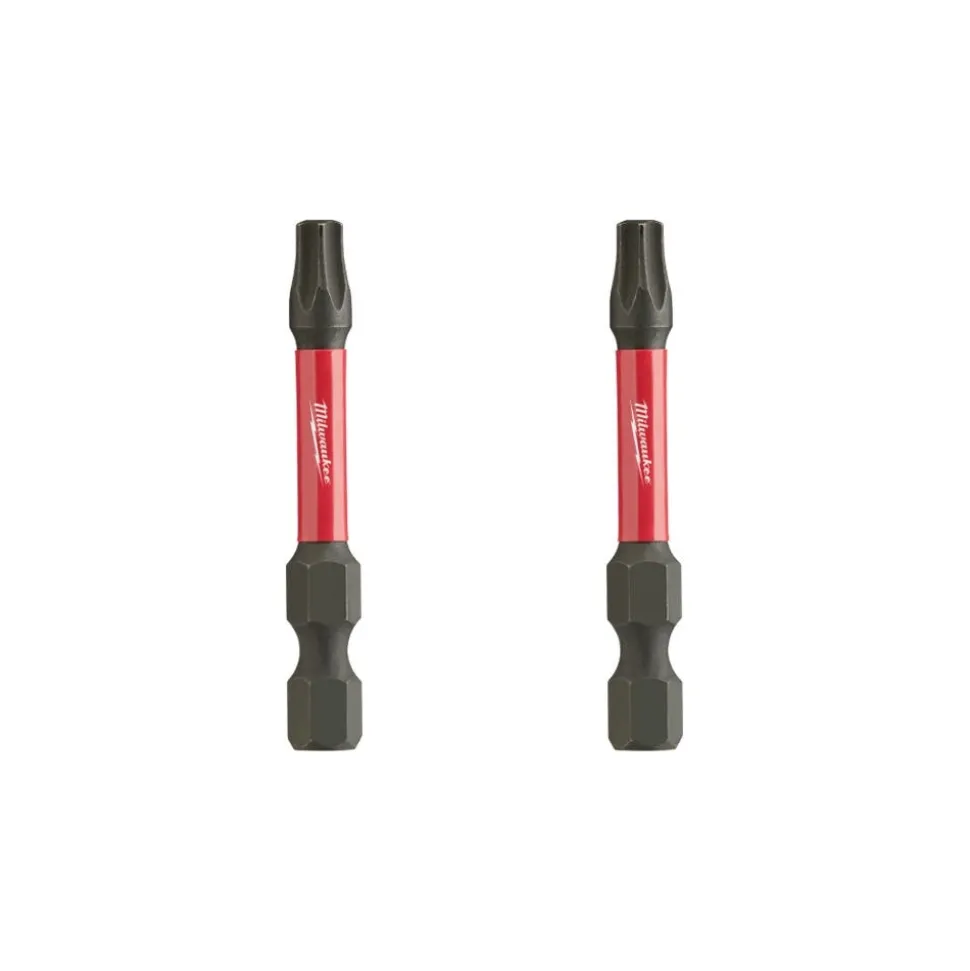 Milwaukee Tools Shockwave 2" Impact Torx T25 Power Bits (2PK) 48-32-4985