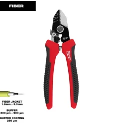 Milwaukee Tools Tri-Hole Fiber Stripper 48-22-3013