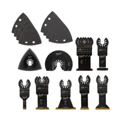 Milwaukee Tools Universal Fit Oscillating Multi-Tool Blade Variety Set 20PC 49-10-9920A