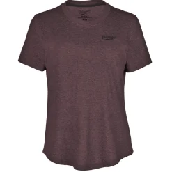 Milwaukee Tools Women's FREEFLEX Hybrid Tee - Short Sleeve - Purple F452P