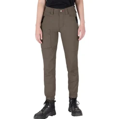 Milwaukee Tools Women's GRIDIRON Double Knee Jogger Pants - Brown, F652N