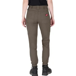 Milwaukee Tools Women's GRIDIRON Double Knee Jogger Pants - Brown, F652N