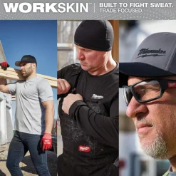 Milwaukee Tools WORKSKIN Hooded Sun Shirt Tan M550N