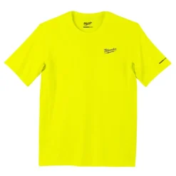 Milwaukee Tools Workskin Lightweight Short Sleeve Performance Shirt High Vis 414HV
