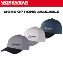 Milwaukee Tools Workskin Performance Fitted Hat Grey 507G