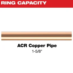 Milwaukee Tools 1-5/8" ZoomLock MAX® and MaxiPro® Pivoting Press Ring 49-16-2670ZX