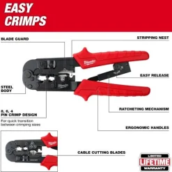 Milwaukee Twisted Pair Install Kit 48-22-8101