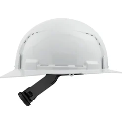Milwaukee White Full Brim Vented Type 1 Class C Hard Hat w/ 4pt Ratcheting Suspension 48-73-1201