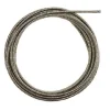 Milwaukee 1/2" x 50' Inner Core Coupling Drain Cleaning Cable RUSTGUARD 48-53-2774