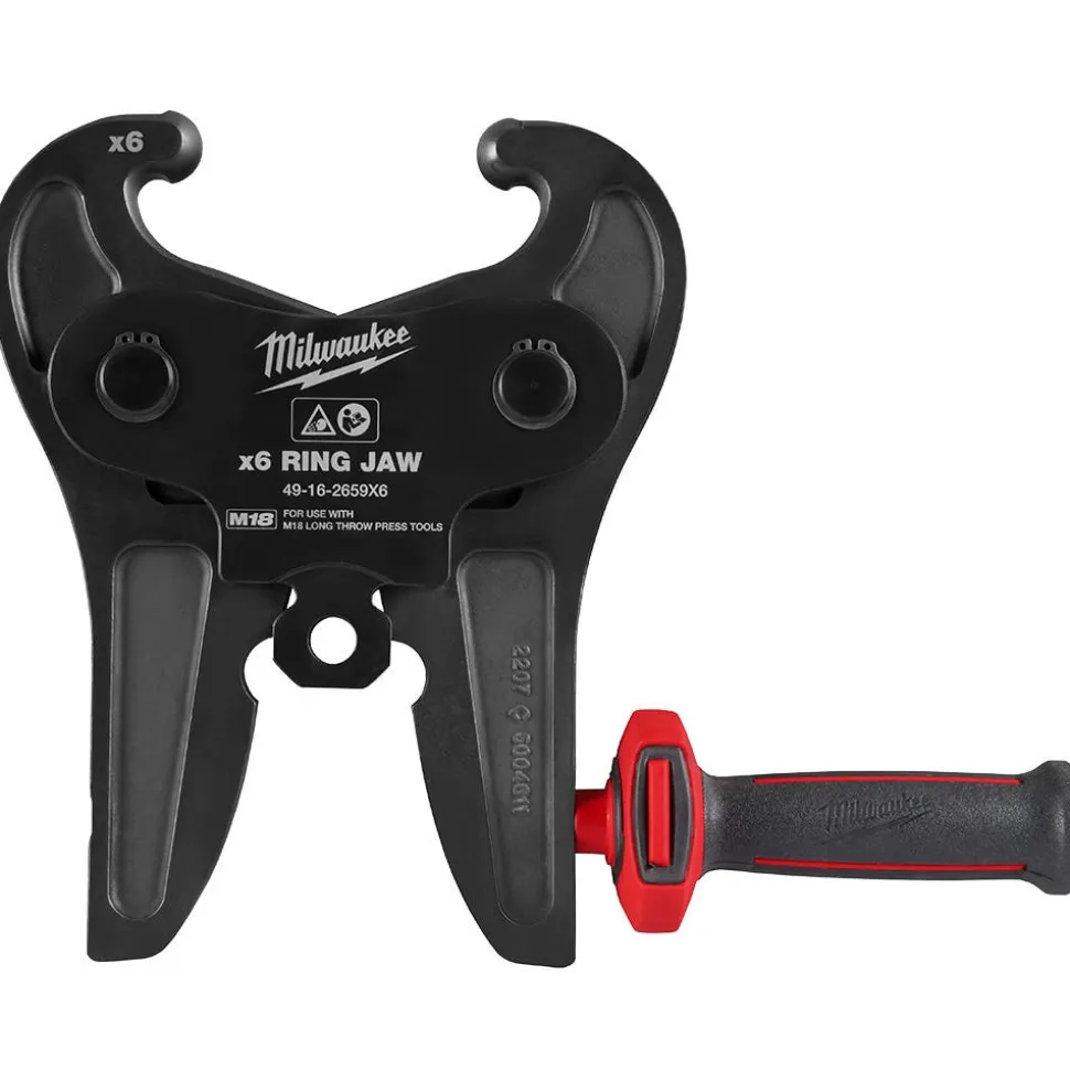 Milwaukee X6 Ring Jaw for M18 FORCE LOGIC Long Throw Press Tool 49-16-2659X6