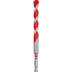 Milwaukee 7/16" x 4" x 6" SHOCKWAVE Impact Duty Carbide Hammer Drill Bit with POWER TIP 48-20-9025