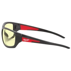 Milwaukee Yellow High Performance Safety Glasses w/ Fog-Free Lenses 48-73-2120