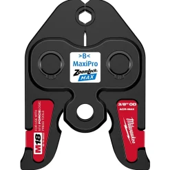 Milwaukee 1/4" ZoomLock MAX Press Jaw for M12 FORCE LOGIC Press Tools 49-16-2450Z