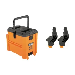 MODbox Hybrid Toolbox w/ MODbox Multi-Hook Rail Attachment, 2-Pack