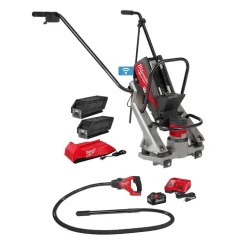 MX FUEL Concrete Vibratory Screed 3.0Ah Kit w/ M18 FUEL 8' Concrete Pencil Vibrator Bundle