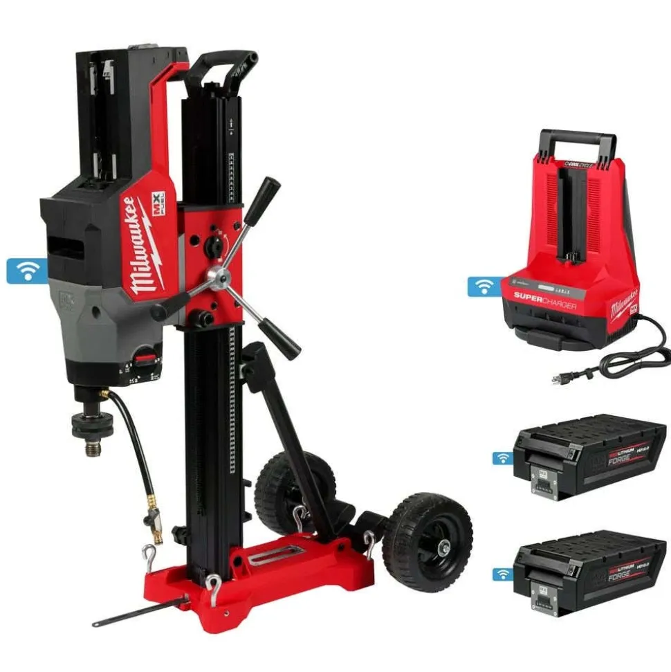 MX FUEL Core Rig with Stand and MX FUEL REDLITHIUM HD12.0 Battery Pack Bundle