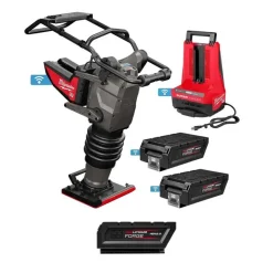 MX FUEL 70 kg Rammer Kit w/ MX FUEL REDLITHIUM HD12.0 Battery Pack