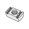 1/2"-13 No Spring Channel Nut. 3/8" Thick. Z/P. 100/Box