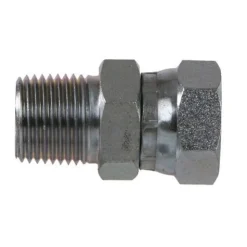 NPTF Pipe Male x NPSM Pipe Swivel Female Steel Adapter 6900-08-06